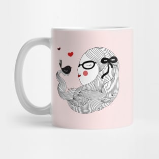 Bird Girl Mug